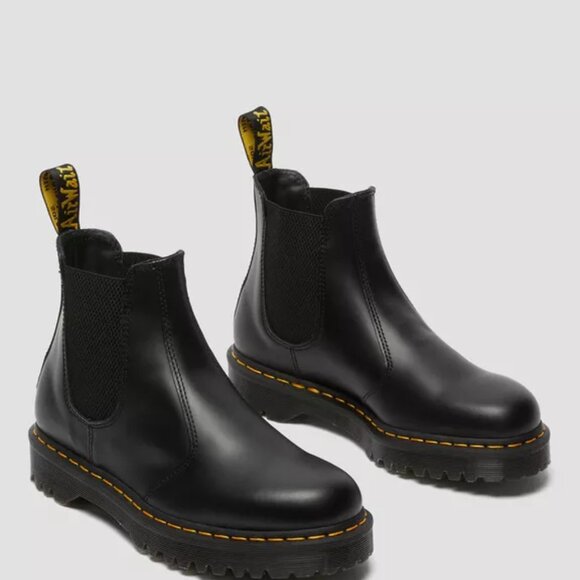 Dr Martens 2976 Bex Smooth Leather Chelsea Boots in Black US 6 - Picture 4 of 9